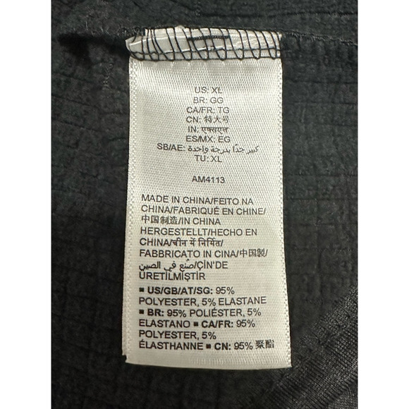 Amazon Essentials Pullover Top 1/4 Zip Neckline Long Sleeve Gray Men’s US XL NWT - Picture 8 of 8